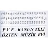 Χορδές PVF/Dupont για κανονάκι Kenan Ozten