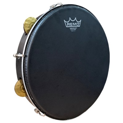Epirus Def (tambourine) 13''  Black Suede