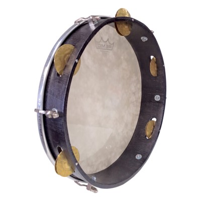 Epirus Def (tambourine) 13'' FD Fiberskyn Black