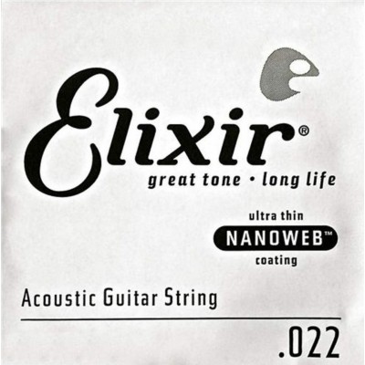 Elixir 022 Μεμονωμένη χορδή Coated