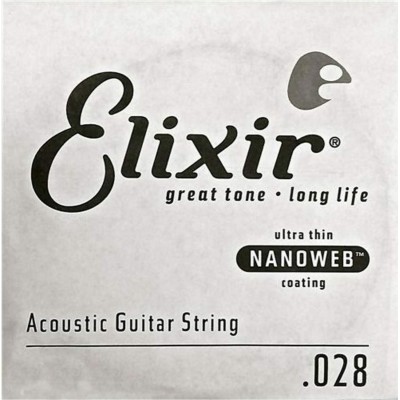 Elixir 028 bronze, Μεμονωμένη χορδή