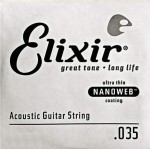 Elixir 035 bronze, Μεμονωμένη χορδή