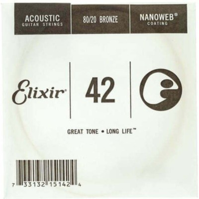 Elixir 042 bronze, Μεμονωμένη χορδή