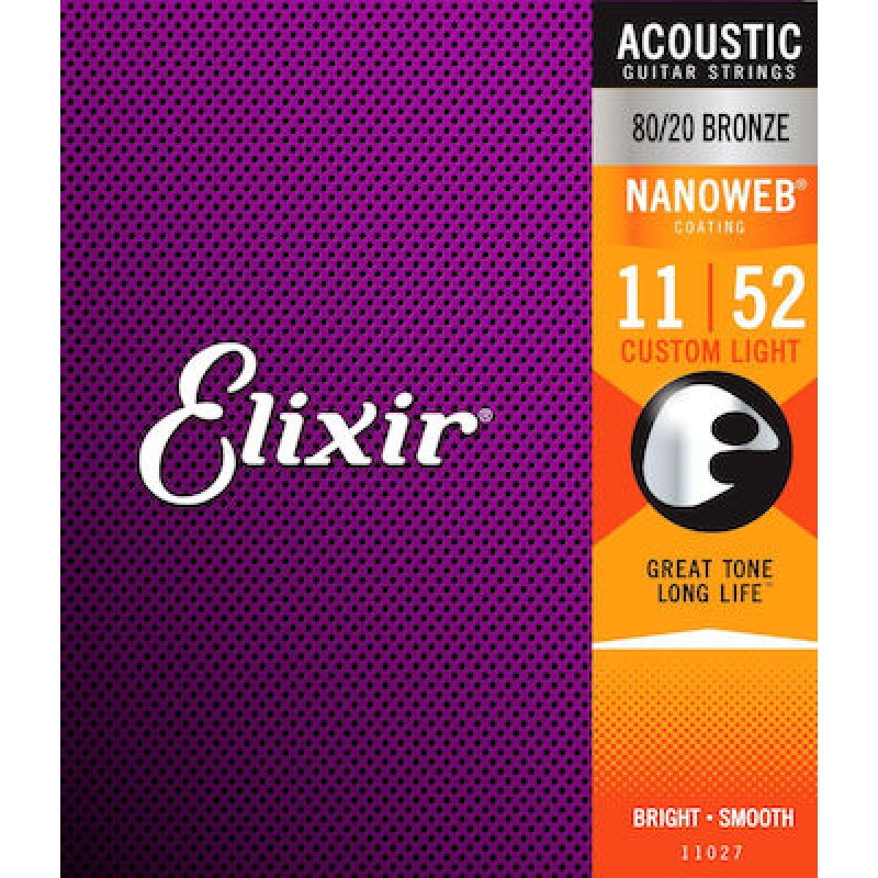 Elixir Bronze Nanoweb 11-52