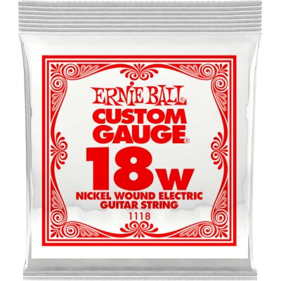 Ernie Ball 18w Μεμονωμένη χορδή κιθάρας 