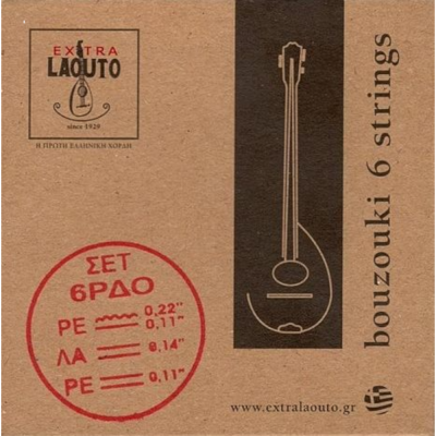 Extra Laouto Χορδές 6χορδου μπουζουκιού 011''