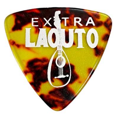 Extra Laouto Pick Triangle - Medium, Tortoise Brown