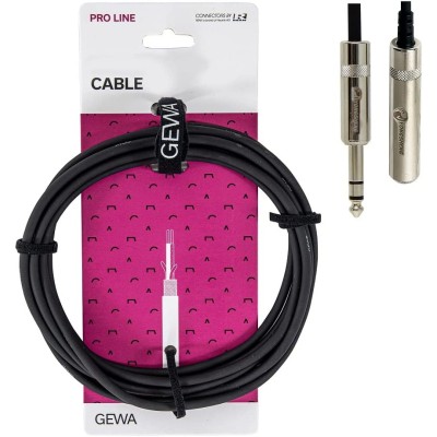 Gewa Pro Line Extension Cable, 3.5 mini Jack - 3m