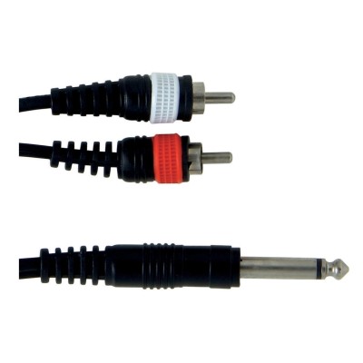 GEWA Καλώδιο Y Basic Line 1,5m 1x 6,3 mm mono plug - 2 x RCA