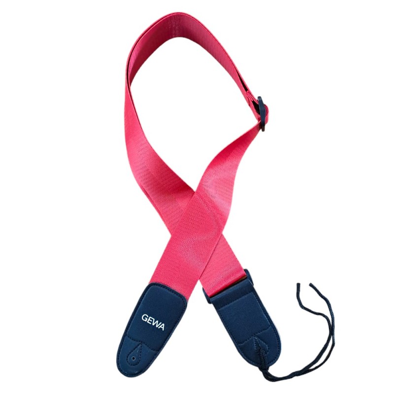 Gewa Nylon Guitar Strap - Red