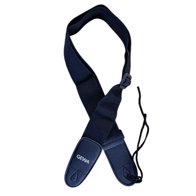 Gewa Nylon Guitar Strap - Black