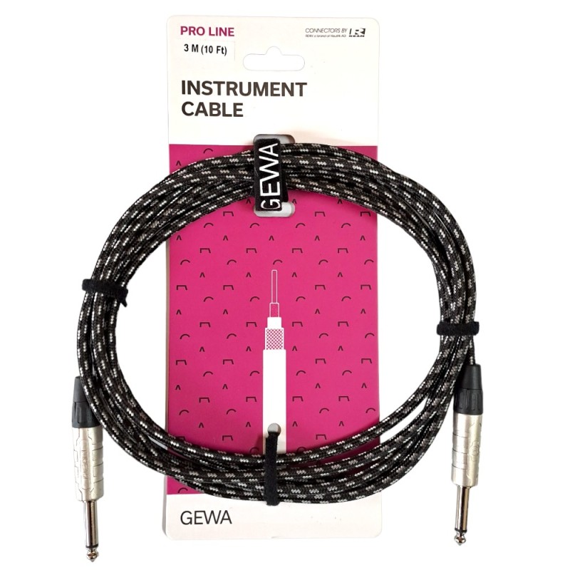 Gewa Pro Line Καλώδιο Οργάνου Mono jack plug 6.3mm - Mono jack plug 6.3mm, 3m