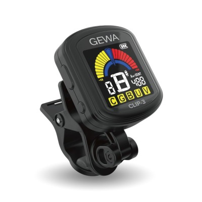 Gewa Clip-3 Chromatic Tuner rechargable