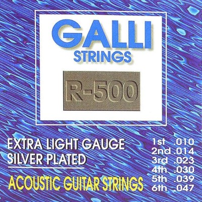 Galli r-500 χορδές Ακουστικής Κιθάρας