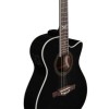 Ηλεκτροακουστική Κιθάρα Eko Guitars NXTA100CE See Through Black με Cutaway