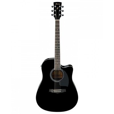 Ibanez PF15ECE-BK Ηλεκτροακουστική Κιθάρα 