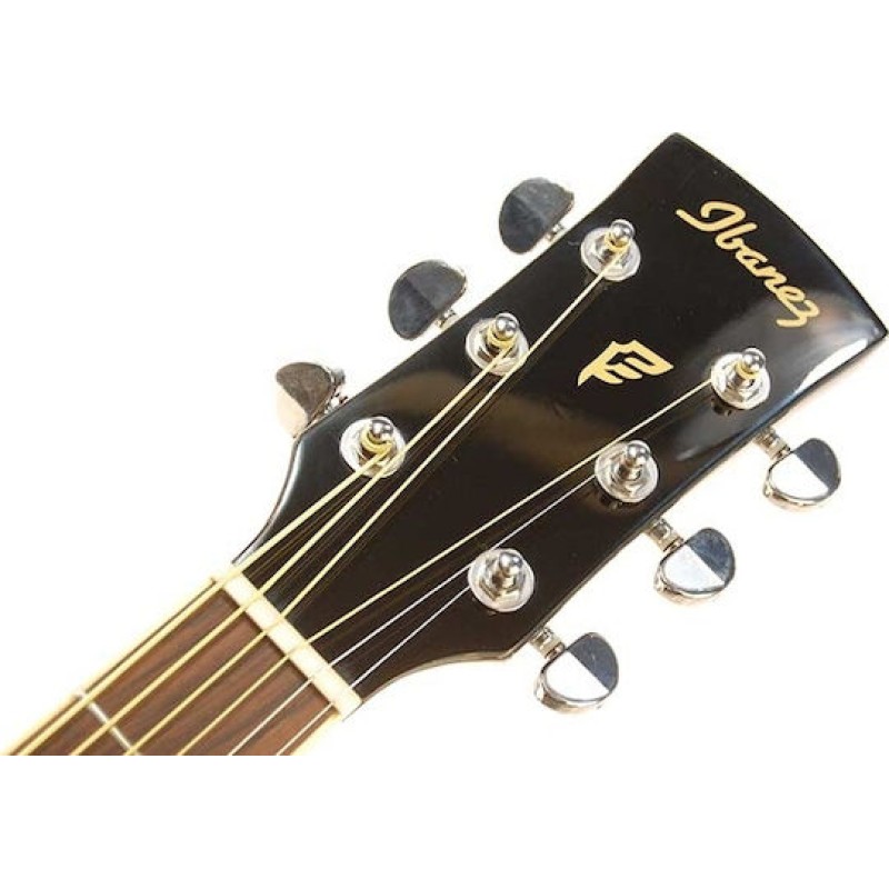 Ibanez PF15ECE-BK Ηλεκτροακουστική Κιθάρα
