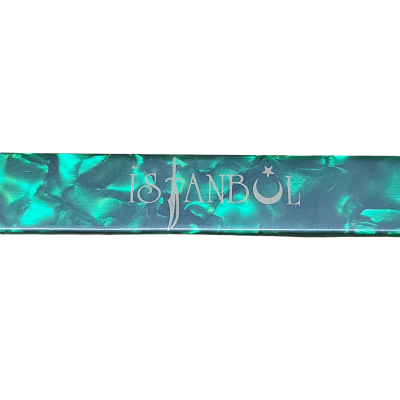 Istanbul, oud/lavta/laouto pick, medium-soft green
