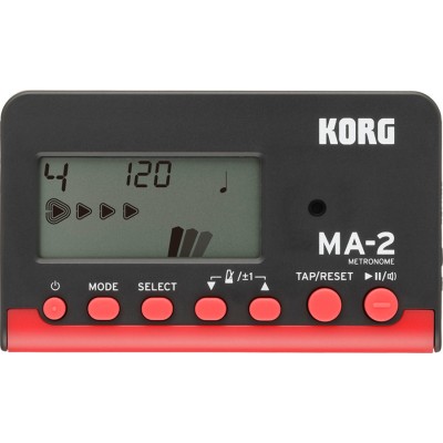 Korg MA-2 Ψηφιακός Μετρονόμος Μαύρο-Κόκκινο