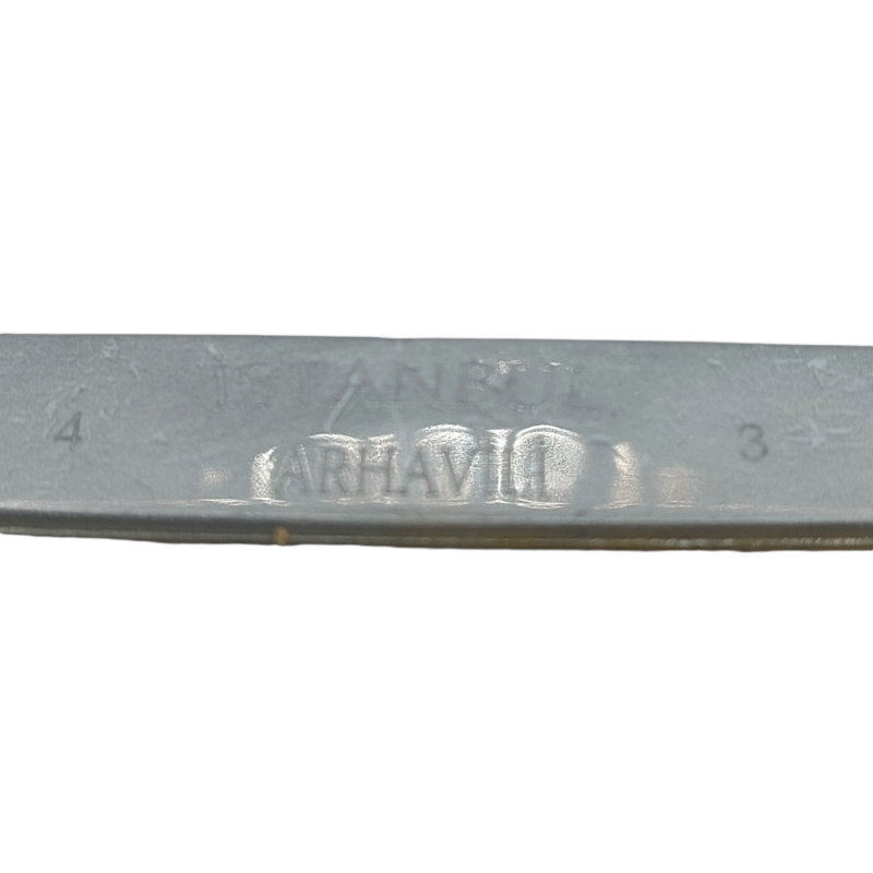 Istanbul Arhavili, oud/lavta/laouto pick, silver