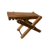 Wooden footstool Wooden footstool
