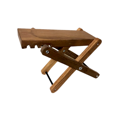 Wooden footstool