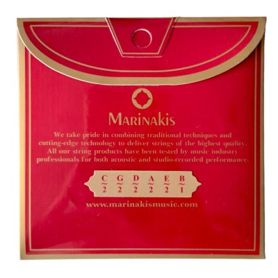 Marinakis Arabic Oud Strings CC - High Tension CGDAEB