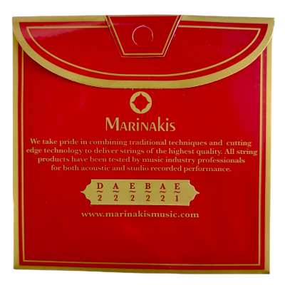 Marinakis Turkish Oud Strings DD - High Tension - DAEBΑΕ 