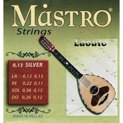 Mastro 013 Silver, χορδές για Λαούτο Στεριανό 