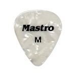 Mastro Pick 0.7 mm Medium Pointed White Pearl
