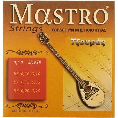 Mastro Χορδές Μπουζούκι & Τζουράς 010 silver