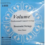 Volume Silverplated 010 Σετ , Χορδές 6χορδου Μπουζουκιού