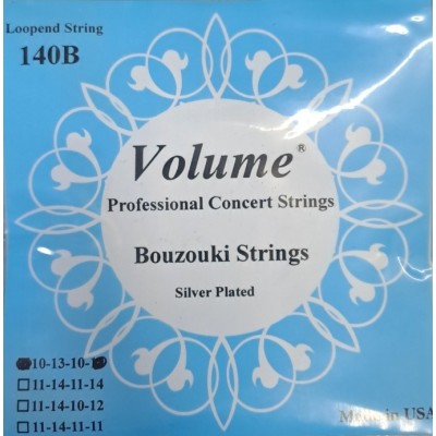 Volume Silverplated 010 Σετ , Χορδές 6χορδου Μπουζουκιού
