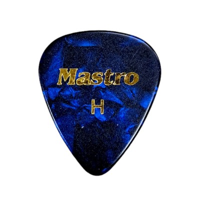 Mastro pick 1 mm Heavy Pointed Blue Pearl