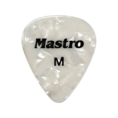 Mastro Πέννα 0.7mm Medium, Μυτερή Λευκό Περλέ