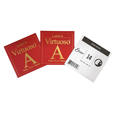 LARSEN virtuoso + Elixir Set 014 χορδές Ποντιακής Λύρας