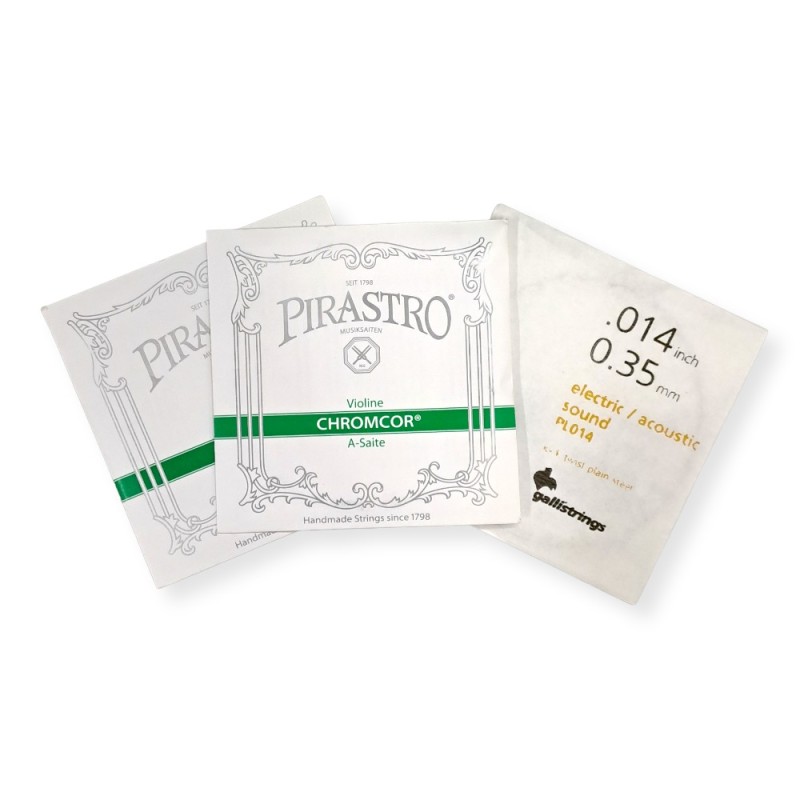 Pirastro Chromcor A + Galli Set 014 χορδές Ποντιακής Λύρας Pirastro Chromcor A + Galli Set 014 χορδές Ποντιακής Λύρας
