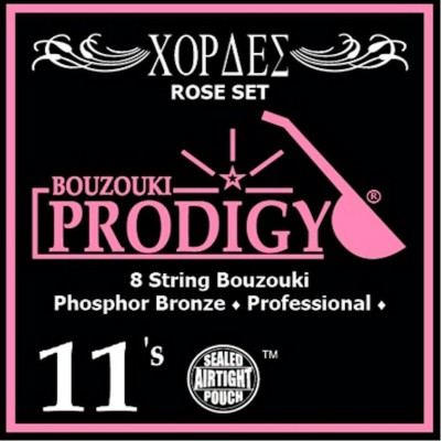 PRODIGY Rose 11 8-string Bouzouki Set Phosphor Bronze