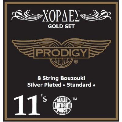 Prodigy Gold Set 8 string Bouzouki Strings 011-28