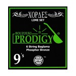 Prodigy Lime 6 Χορδές Μπαγλαμά ph. Bronze 9-22
