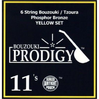 Prodigy Yellow Χορδές για 6-χορδο Μπουζούκι - Τζουρά 11"