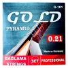 Gold 021 Χορδές για Σάζι - Ταμπουρά Gold 021 Χορδές για Σάζι - Ταμπουρά