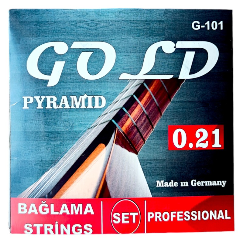 Gold 021 Χορδές για Σάζι - Ταμπουρά Gold 021 Χορδές για Σάζι - Ταμπουρά