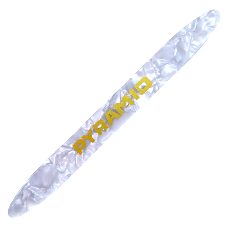 Pyramid, pick for Ud, Lavta, Laouto, Medium 0.7mm White Pearl (1 piece)