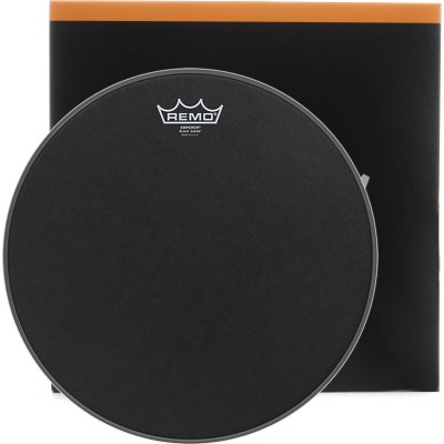 Remo 13" Suede Emperor Black BE-0813-ES