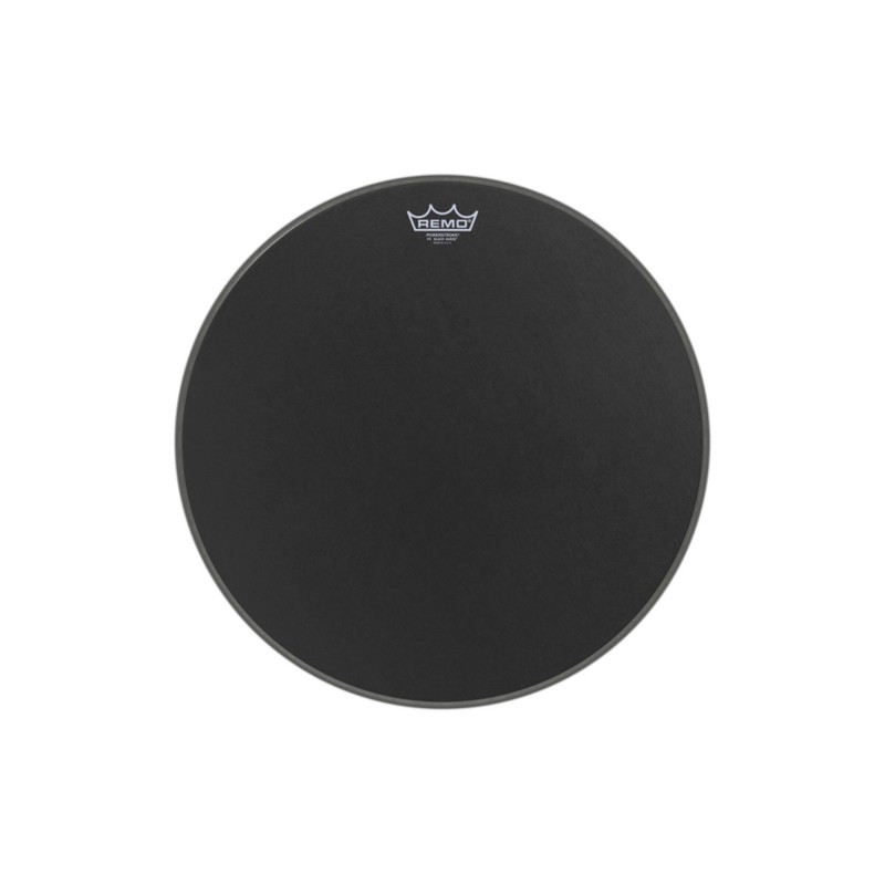 Remo Powerstroke 3 Black Suede 18 P3-1818-ES