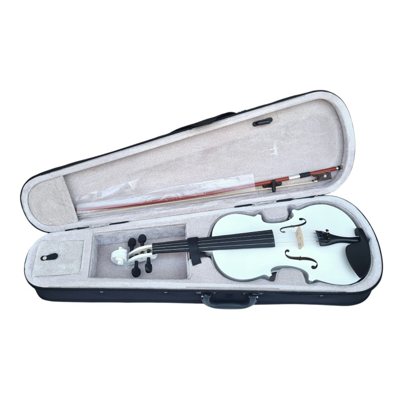 Folkman VP01C Set Βιολιού 4/4 Λευκό
