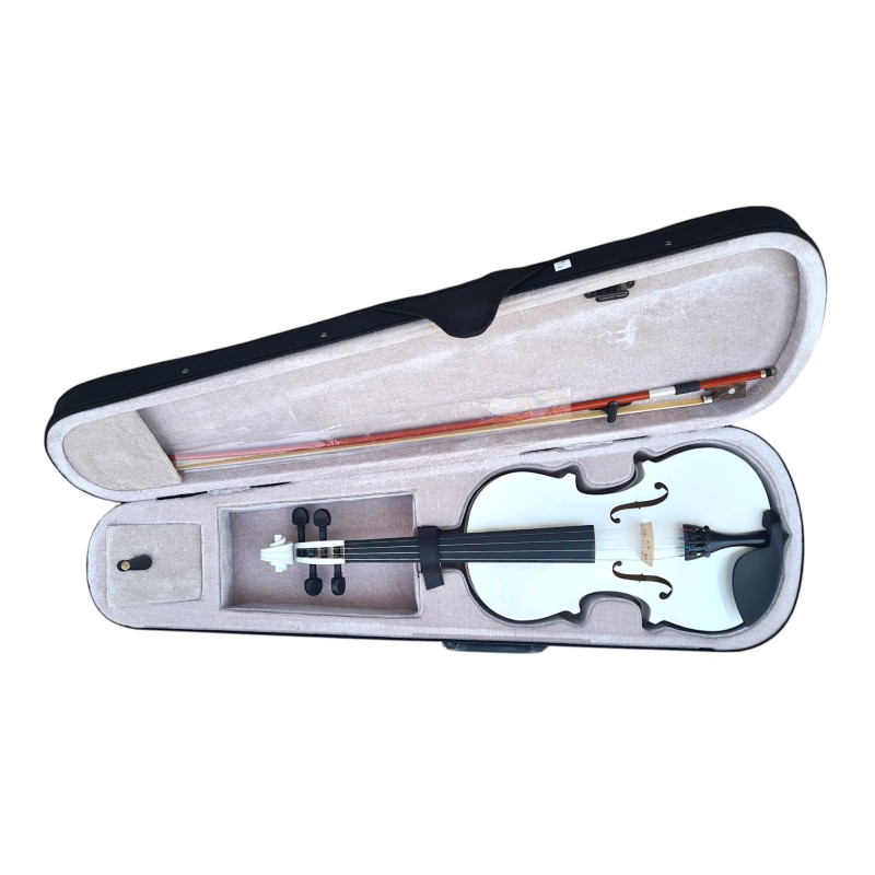 Folkman VP01C Set Βιολιού 4/4 Λευκό