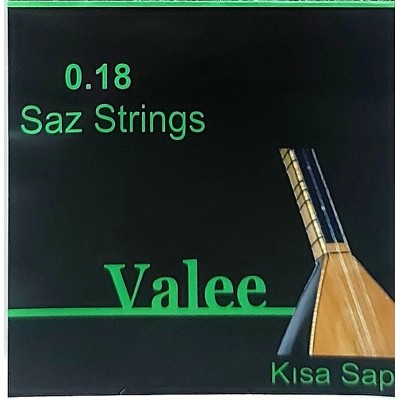 Valee 0.18 green, Χορδές για σάζι / ταμπουρά
