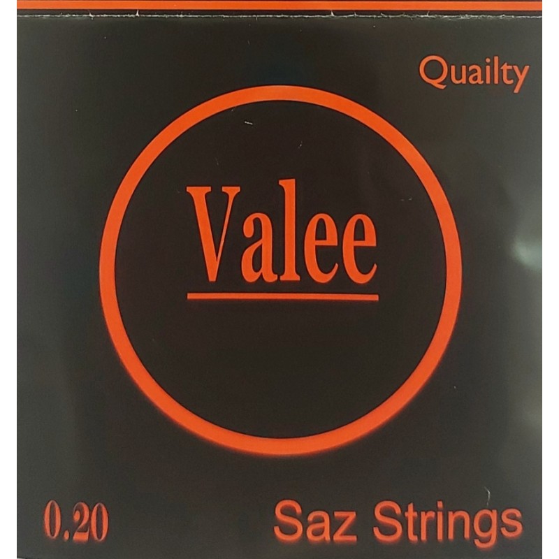Valee 0.20 green, Χορδές για σάζι / ταμπουρά